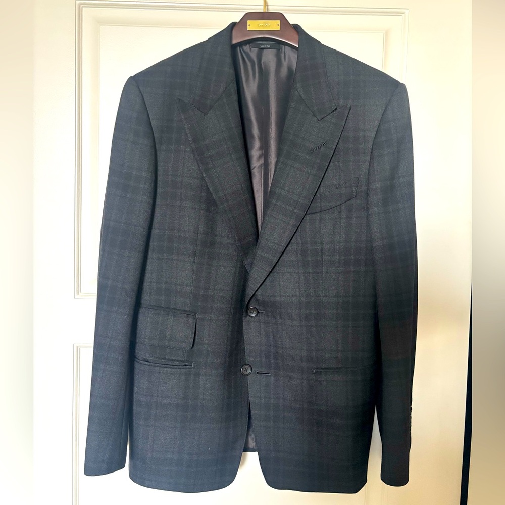 Tom Ford Men’s plaid wool sport coat